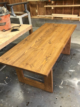 Load image into Gallery viewer, Box-Frame Farmhouse Dining Table