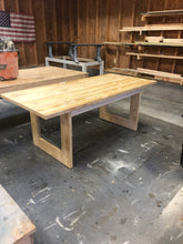 Load image into Gallery viewer, Box-Frame Farmhouse Dining Table