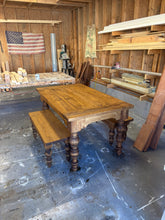 Load image into Gallery viewer, The Heritage Homestead Turned Leg Table
