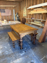 Load image into Gallery viewer, The Heritage Homestead Turned Leg Table
