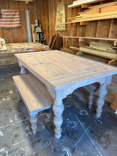 Load image into Gallery viewer, The Heritage Homestead Turned Leg Table