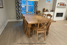 Load image into Gallery viewer, Turned Leg Farmhouse Table Sets