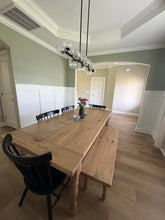 Load image into Gallery viewer, Turned Leg Farmhouse Table Sets
