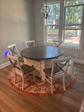 Load image into Gallery viewer, Modern Round Table With Storage