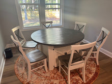 Load image into Gallery viewer, Modern Round Table With Storage