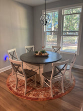 Load image into Gallery viewer, Modern Round Table With Storage