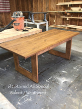 Load image into Gallery viewer, Box-Frame Farmhouse Dining Table