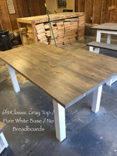 Load image into Gallery viewer, Four Leg Farmhouse Table