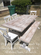 Load image into Gallery viewer, Pedestal Trestle Farmhouse Table Sets