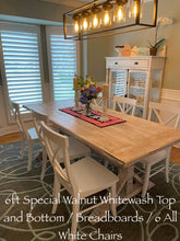 Load image into Gallery viewer, Pedestal Trestle Farmhouse Table Sets