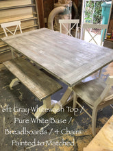 Load image into Gallery viewer, Pedestal Trestle Farmhouse Table Sets