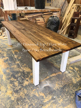 Load image into Gallery viewer, Four Leg Farmhouse Table
