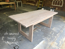 Load image into Gallery viewer, Box-Frame Farmhouse Dining Table