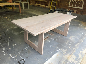 Box-Frame Farmhouse Dining Table