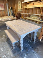 Load image into Gallery viewer, The Heritage Homestead Turned Leg Table
