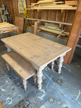 Load image into Gallery viewer, The Heritage Homestead Turned Leg Table
