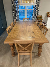 Load image into Gallery viewer, Turned Leg Farmhouse Table Sets

