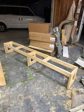 Load image into Gallery viewer, Box-Frame Farmhouse Dining Table
