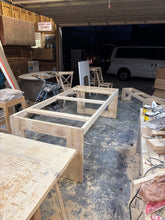 Load image into Gallery viewer, Box-Frame Farmhouse Dining Table
