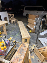 Load image into Gallery viewer, Box-Frame Farmhouse Dining Table
