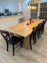 Load image into Gallery viewer, Box-Frame Farmhouse Dining Table
