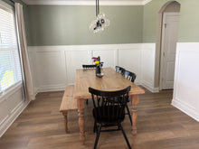 Load image into Gallery viewer, Turned Leg Farmhouse Table Sets
